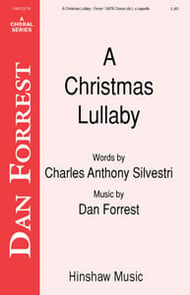 Christmas Lullaby SATB choral sheet music cover Thumbnail